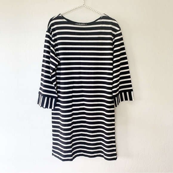 The Organic Cotton Striped Tee Dress - Picture 10 of 15